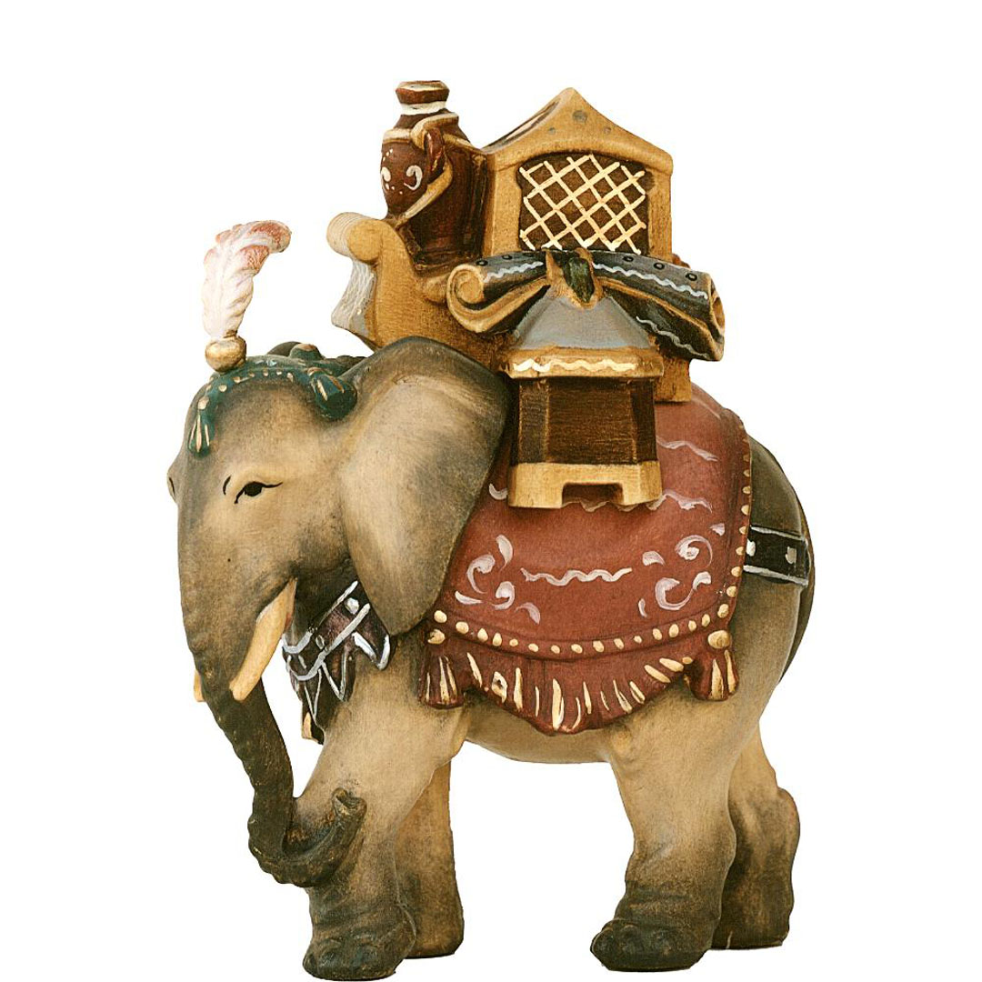 Elephant with Seat for Nativity - Baroque | Figurines - Baroque ...